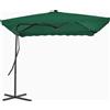 Tecno Arredo 3 Outdoor Ombrellone con Palo in Acciaio 250x250x230