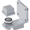 FAC accessori cancelli Cardine inferiore cancello con cuscinetto per sezione quadra FAC VC4271.040