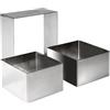 Ibili Clasica - Anello per torte, sezione rettangolare, 8 x 4.5 cm