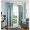 Fusion - Galaxy - Coppia di tende plissettate a scomparsa - colore verde uovo d'anatra, larghezza 90 cm x altezza 183 cm (229 x 183 cm)