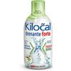 POOL PHARMA Srl Kilocal Drenante Forte - Integratore alimentare drenante e depurativo - Gusto Tè Verde - 500 ml