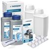 Wessper Kit di Manutenzione per Macchine Caffè, Compatibile con Philips CA6706/10 CA6702/00 CA6702/10 Brita Intenza+