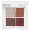 Wakeup Cosmetics Milano Wakeup Cosmetics - Eyeshadow Palette, Palette di Ombretti Composta da 4 Tonalità Multi-Finish, Tonalità Lizette