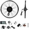 YOSE POWER Bicicletta elettrica Hub motore anteriore Wheel 36 V 250 W 20 bicicletta elettrica kit di conversione 20 pollici nero con display LCD