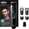 Braun Body Groomer 5 Rasoio Elettrico Corpo Uomo, Depilazione Uomo,  Accessori Inclusi, Lama in Metallo, Ideale per Aree Sensibili, Gambe, Petto  e Ascelle, Idea Regalo, BG5350 Grigio e Bianco : : Moda