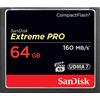 SanDisk Extreme Pro 64 GB 160 MB/s CompactFlash Memory Card - Black/Gold/Red