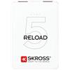 SKROSS | 1.400120 | Reload 5 | Caricabatterie Power Bank 5000mAh Bianco e 2 Prese USB 5V / 2A max