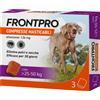 BOEHRINGER HINGELEIM ITALIA S.P.A. FRONTPRO 3 COMPRESSE 136 MG CANI 25-50 KG