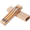 Set per scrittura in bamboo personalizzato personalizzate o neutre