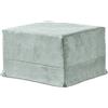 EvergreenWeb Pouf Letto SUITE Grigio chiaro
