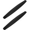 WeFoonLo Confezione da 2, WeFoonLo Universal Rubber Anticollision Car Corner Bumper Guard Protector Anti-Scratch Strips Sticker