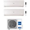 Haier Flexis Plus climatizzatore condizionatore dual split inverter 15000+15000 BTU 5 kW