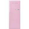 Smeg RÉFRIGÉRATEUR 1 PORTE ANNÉES 50 ROSE CHARNIÈRES À GAUCHE