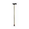 MORETTI BASTONE ALLUMINIO PIEGH.MANICO T-BRONZO