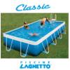LAGHETTO Piscina fuori terra PVC 2,80 X 4,00 h120 Laghetto Classic 24