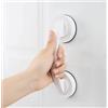 KAFENDA Grandi Maniglie per Porte e Finestre in Vetro, Porte Scorrevoli per Bagno, Ventose, Maniglioni per Doccia, Armadi, Maniglie Antitraccia, Maniglie Assorbenti Non Porose