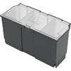 Bosch scatola accessori (AC per valigetta attrezzi SystemBox | taglia M, scatola accessori media (2/9) per SystemBox taglia M, per stivaggio elettroutensili Bosch)