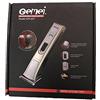 Gemei Company, rasoio elettrico Ricaricabile, professionale, senza fili, per uomo, Gemei GM-657