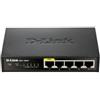 D-Link DGS-1005P Switch Fast Ethernet PoE 5*Porte Nero