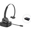 Conceptronic POLONA03BD cuffia e auricolare Wireless A Padiglione Ufficio Bluetooth Base di ricarica Nero