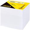 Idena 10446 - Blocco note incollato, 9 x 9 x 9 cm, 80 g/m², circa 800 fogli, bianco, confezione di ricarica per scatola note