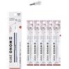 Tombow Mono Zero Pen-Style Eraser (1 penna-gomma e 10 ricariche, punta rotonda da 2,3 mm)