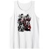 Marvel Infinity War Avengers Grunge Logo Canotta