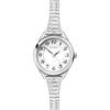 Sekonda Orologio Al quarzo Donna, misura cassa 25.00mm con quadrante Bianco Analogico e cinturino Argento in Acciaio inossidabile 2638