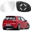 RASHION Vetro Specchietto Retrovisore Riscaldabile Lato Sinistro Compatibile con VW Passat B6 07-11 / Golf MK5 03-08 / Jetta 5 06-11