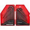 TEKTON, Set di chiavi esagonali, graduate con pollici e sistema metrico, 30 pz., 25253