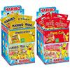 Haribo Mini Orsetti D'Oro, Caramelle Gommose, Gusto Frutta, Ideali Per Feste - 30 Bustine Da 40gr [1200gr] & Mini Happy Cola, Caramelle Gommose, Gusto Cola