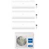 Haier Pearl climatizzatore condizionatore trial split inverter 7000+9000+12000 BTU 7 kW