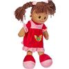 Heunec 470873 - Bambola Lucy con Capelli castani, Misura XL 50 cm