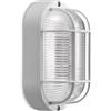 Lombardo Plafoniera Tartaruga con Gabbia Lombardo E27 max 60W IP44 Grigio LB44124