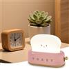 Woukksy Luce Notturna Bambini Toaster LED,Notturna Bambini Lampada Notturna per Bambini Dimmerabile Ricaricabile,Luce Notturna Bambini Lampada da Comodino Regalo per Cameretta Neonato e Bambina-Rosa