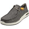 Skechers 204797 Ccgy, Scarpe casual Uomo, Charcoal Canvas, 40 EU