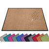 HANSE Home Zerbino (S-XXL), 40 x 60 cm, 12 colori, per esterni, lavabile e resistente alle intemperie, antiscivolo, per ingresso ed esterni, colore: caramello