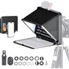 LENSGO TC7 8 Teleprompter per iPad Tablet Smartphone Fotocamera DSLR, APP compatibile con i sistemi iOS e Android per l'insegnamento online Vlog Interviste in diretta streaming