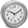 TFA Dostmann Sveglia analogica 60.1034.04 con movimento silenzioso con retroilluminazione, verde, 103 x 39 x 99 mm (L x P x A)