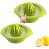 Westmark 2 Spremiagrumi con Vaschetta, Diametro: 18,7 cm, Capacità: 0,5 litri, Plastica, Limetta, Verde mela, 309122EA