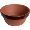 Meliflor Vaso Pre-Bonsai diametro 34 cm e 15,7 cm di altezza, realizzato in Spagna artigianalmente in stile giapponese con Terracotta non smaltata. Alto drenaggio