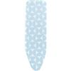 Brabantia Ironing Board Cover B 124x38 cm - Fresh Breeze | 100% Cotton Top Layer with 2mm Foam Padding for Size B Ironing Boards | Durable, Washable, and Easy to Install