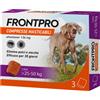 BOEHRINGER VET FRONTLINE Frontpro Cani 25-50kg 3 Compresse 136mg