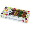 DORiMED gelees alla frutta 1 Kg,frutti di bosco,gusti (mele verdi, albicocche, ciliegie nere, prugne, pere gialle), senza glutine, senza conservanti, senza coloranti o aromi artificiali.