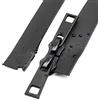 YaHoGa Cerniera impermeabile 96 cm, divisibile a 2 vie, #5, nero, impermeabile, cerniere per cappotto, giacche (TWP)