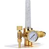 Nimomo Regolatore di Pressione Argon/CO2, Riduttore di Pressione per Bombola CO2/Argon Gas di Protezione, 0-3500 PSI, 0-25LPM, CGA580 Ingresso, Flussometro Regolatore di Gas Saldatore per MIG TIG Saldatu