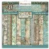 Blocco di Carte Scrap Maxi Background Magic Forest cm 30 X 30