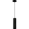 Novaline Lampadario Pendel Tube 25 in metallo Nero a sospensione 1 x Gu10 Novaline