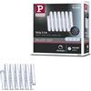 Paulmann 70553 LED Stripe MaxLED 1000 Bianco luce diurna 2,5 m 29 W 2750 lm 6500 K IP44 dimmerabile striscia luminosa Argento materiale plastico