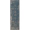Unique Loom Sofia Collection - Tappeto tradizionale vintage ispirato alla francese, motivo Area (2 '0 x 6' 7 corridore, blu/avorio)